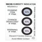 A humidity indicator.