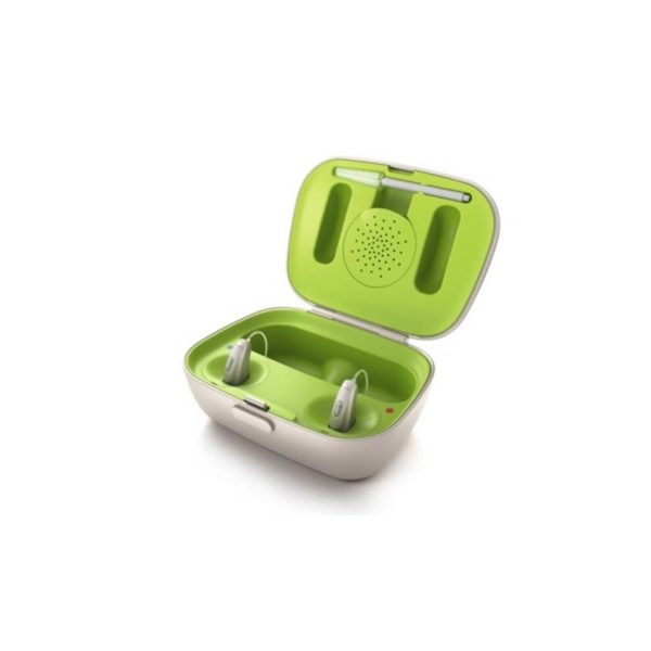 Phonak Hearing Aid Combi Charger - open.